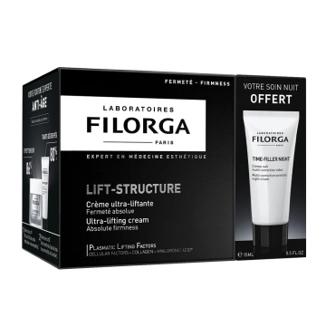 FILORGA - LIFT-STRUCTURE - Coffret Crème ultra-liftante jour 50ml Time-Filler 5XP + Crème de Nuit 15ml