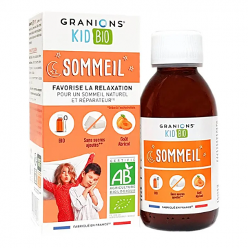 GRANIONS KID BIO - Sommeil goût abricot 125ml