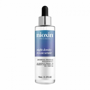 NIOXIN - Night Density Rescue - Sérum nuit densifiant Traitement du Cuir chevelu Anti-chute 70ml