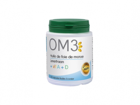 OM3 - Huile de Foie de Morue 120 capsules