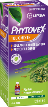 PHYTOVEX SIROP TOUT MIXTE SS 120ML