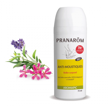 PRANAROM - AROMAPIC - Roller Corporel Anti-Moustiques 75ml