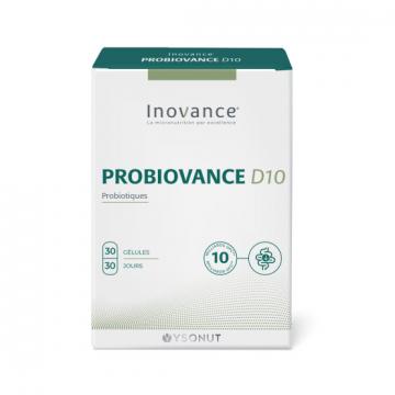 INOVANCE - Probiovance D10 - Probiotiques 30 gélules