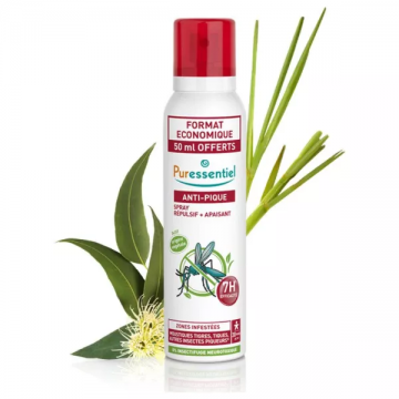 PURESENTIEL - Anti-Pique - Spray Répulsif + Apaisant 200ml