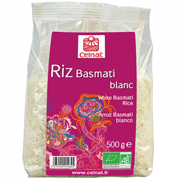 CELNAT RIZ BASMATI BLANC 500G