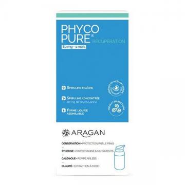 ARAGAN - PHYCO PURE - Récupération Spiruline 80mg - 30ml