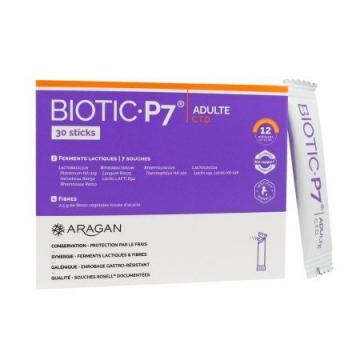 ARAGAN - BIOTIC P7 ADULTE - 30 sticks