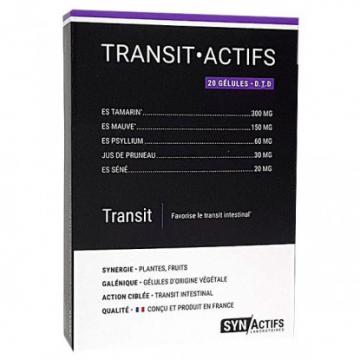 SYNACTIFS - TRANSIT.ACTIFS - Transit 20 gélules