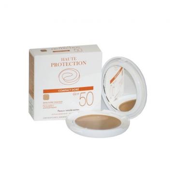 AVENE - SOLAIRE Haute Protection Compact Teinté SPF50 10 g - Teinte : Doré