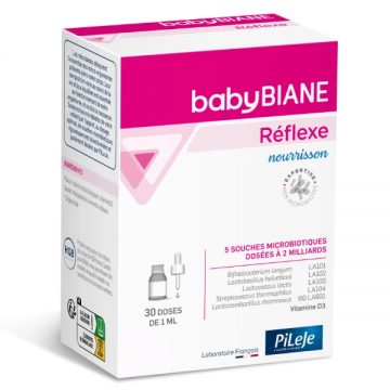 PILEJE - BABYBIANE - Réflexe Nourrisson 30 doses de 1ml