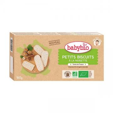 BABYBIO - PETITS BISCUITS a la noisette 160g