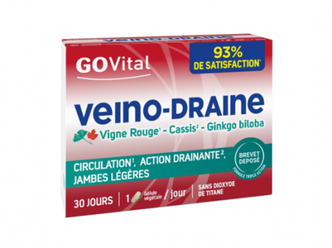 ALVITYL - VEINO-DRAINE - Circulation action drainante jambes légères 30 gélules