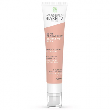 LABORATOIRES DE BIARRITZ - Crème Réparatrice Peau irritée, abîmée, réactive 40ml