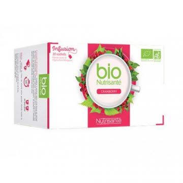 NUTRISANTE - Infusion Bio Cranberry - 20 sachets