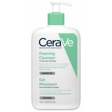 CERAVE - Gel moussant peaux normales à grasses 473ml