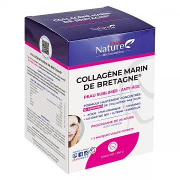 NATURE ATTITUDE - Collagène Marin de Bretagne Peu Sublimée Anti-Âge 325g