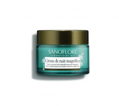 SANOFLORE - CREME DE NUIT MAGNIFICA soin correcteur anti-imperfections anti-marques Bio 50ml