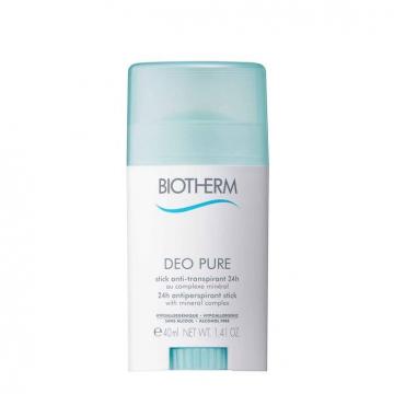 BIOTHERM - DEO PURE stick anti-transpirant 24h 40ml