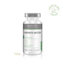 BIOCYTE - Hepato Detox - Bien-être du foie et détoxification 60 gélules 30 jours