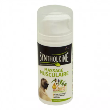 SYNTHOLKINE - Gel crème de massage aux 5 huiles essentielles 75ml