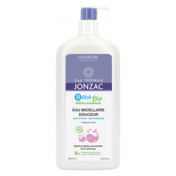 JONZAC - BEBE - Eau micellaire douceur 500ml