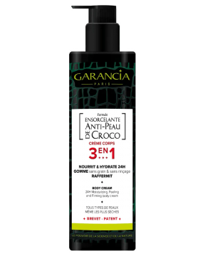 GARANCIA - Ensorcelante - Formule Anti-Peau de Croco Crème Corps 3 en 1 400ml