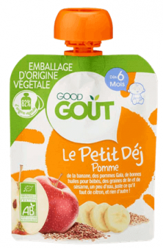 GOOD GOUT - LE PETIT DEJ pomme 70g