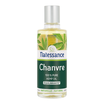 NATESSANCE - Huile de chanvre 100ml