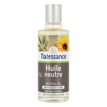 NATESSANCE - Huile neutre bio 100ml