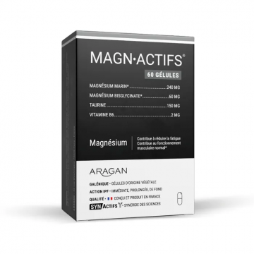 SYNACTIFS - MAGN.ACTIFS - Magnésium 60 gélules