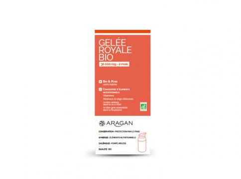 ARAGAN - GELÉE ROYALE BIO 30 000mg