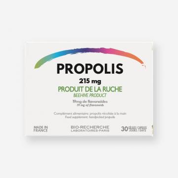 BIO-RECHERCHE - PROPOLIS 215mg - Produit de la ruche 30 gélules