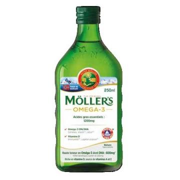 MÖLLERS  OMEGA 3 - Huile de Foie de Morue 250ml