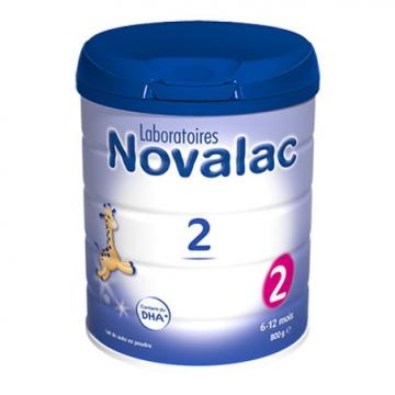 NOVALAC  2  - Lait 6-12 mois 800g