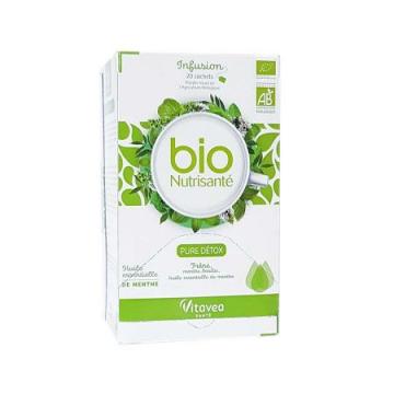 NUTRISANTE - Infusion Bio pure detox 20 sachets