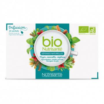 NUTRISANTE - Infusion bio défenses naturelles 20 sachets