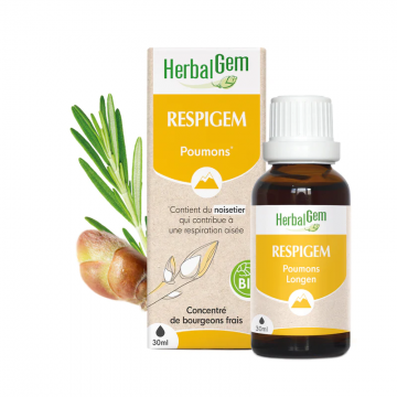 HERBALGEM - RESPIGEM Poumons - Concentré de bourgeons frais 30ml