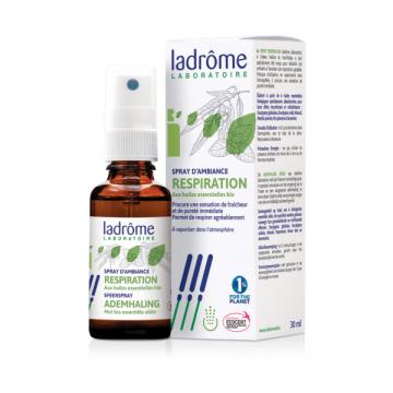 LADROME - Spray d'Ambiance Respiration aux huiles essentielles Bio 30ml