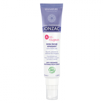 JONZAC - ANTI-ROUGEURS soin riche apaisant non parfume 40ml