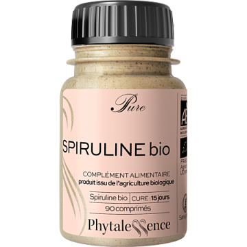 PHYTALESSENCE - Pure Spiruline Bio 90 comprimés