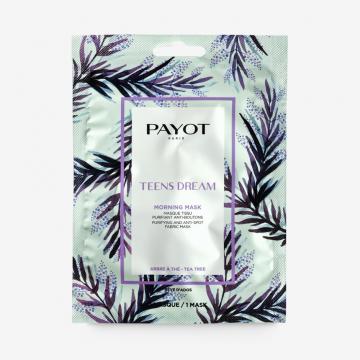 PAYOT - Teens Dream Morning Mask - Masque visage tissu purifiant anti-boutons arbre à thé 19ml